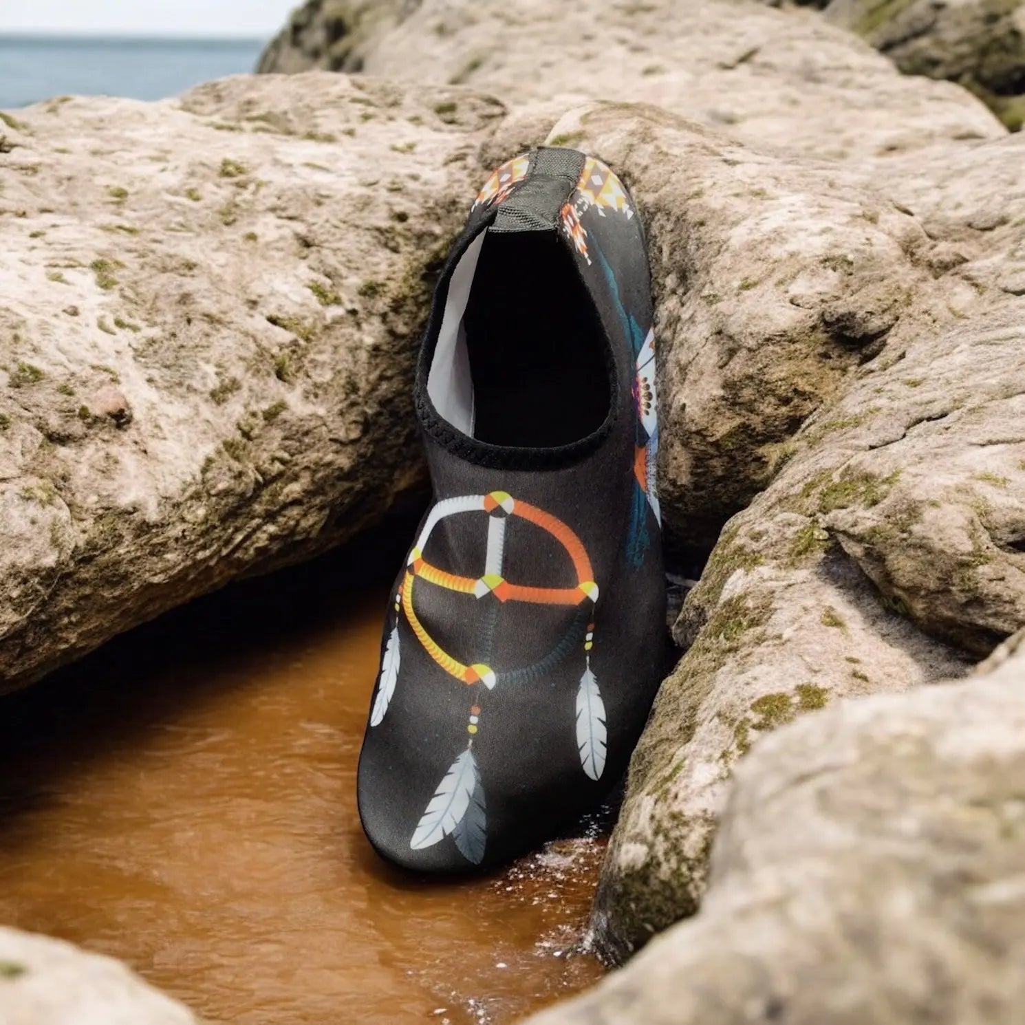 OLDTRIBES™ Midnight Dream Aqua Shoes OldTribes