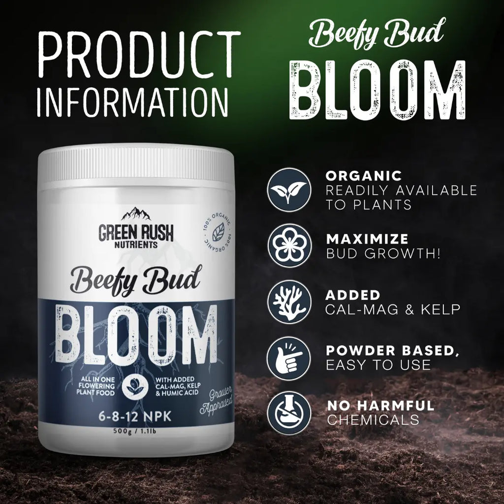 Veg To Harvest Pack: Leafy Green Grow & Beefy Bud Bloom Combo Green Rush Nutrients