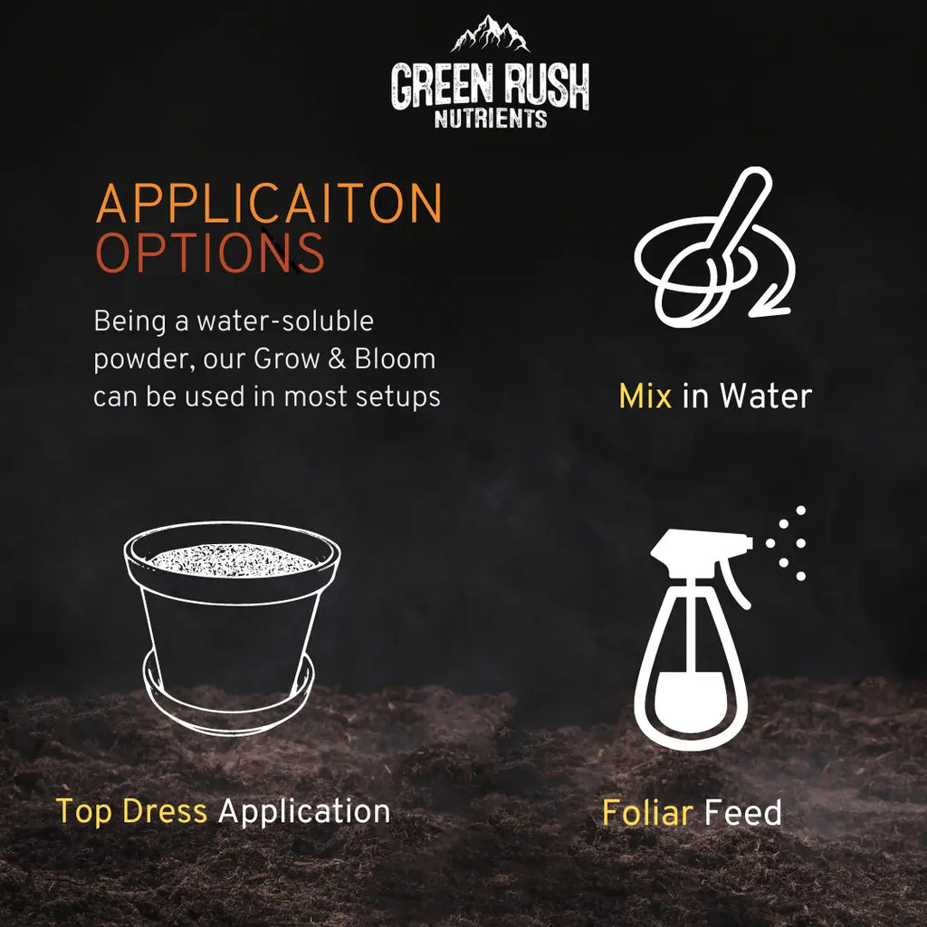 Veg To Harvest Pack: Leafy Green Grow & Beefy Bud Bloom Combo Green Rush Nutrients