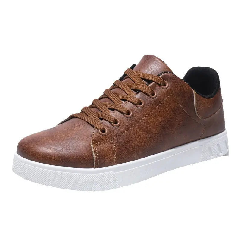 Lace-up Flat Shoes Men's Fashion Casual Shoes AURABAGS SHOP