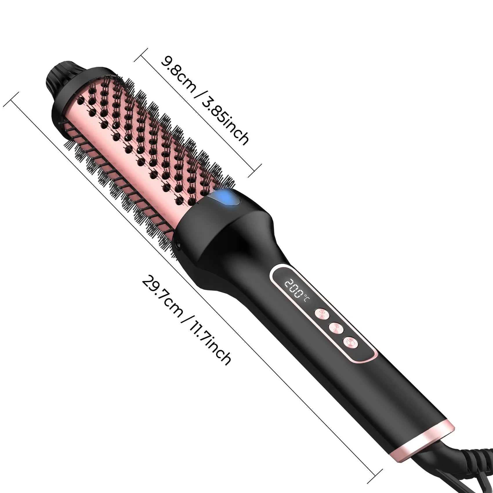 Brosse coiffante métropolitaine, bigoudi ionique 3 en 1, lisseur avec baguette électrique anti-brûlure, fer à friser, outils de coiffure Ma boutique