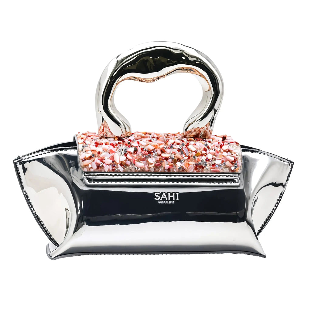 Sahi London Silver-Pink Luxe Mini Sahi London