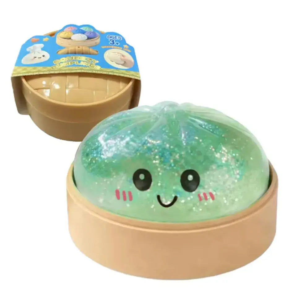 Dumpling Squishy Mysteries, Jouets anti-stress Fidget en forme de dumplings, Accessoires de bureau pour la maison et le bureau, Cadeau de fête, Mystery Dumpling Squishy Ma boutique