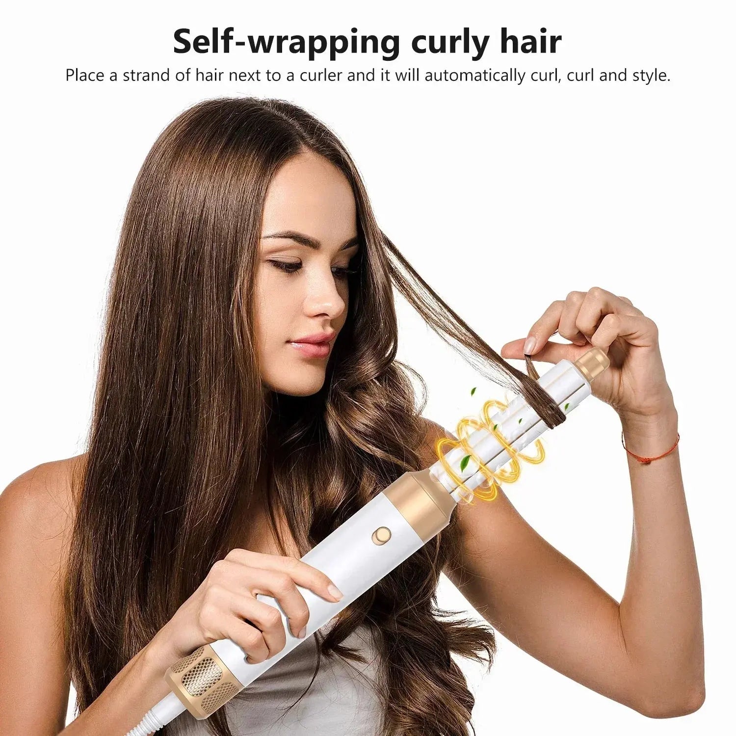 Sèche-cheveux 7 en 1, brosse sans balais, haute vitesse, avec diffuseur, sèche-cheveux ionique, peigne de coiffure à Air chaud, bigoudi automatique Ma boutique