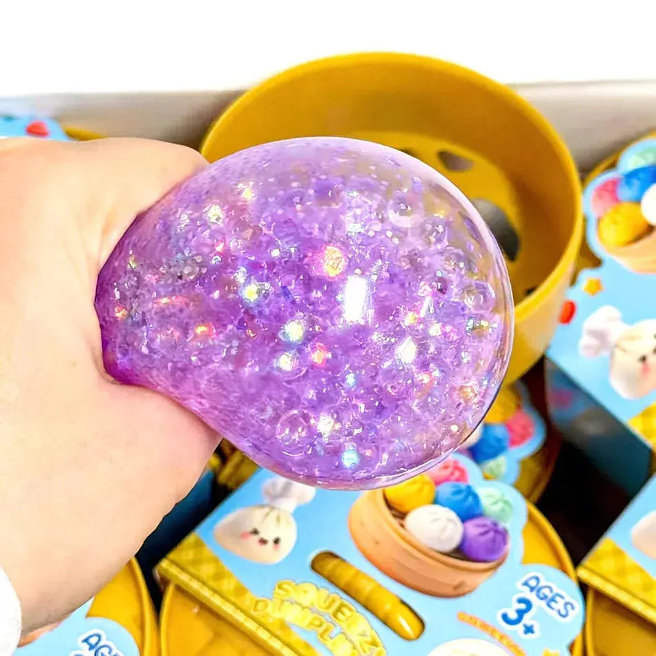 Dumpling Squishy Mysteries, Jouets anti-stress Fidget en forme de dumplings, Accessoires de bureau pour la maison et le bureau, Cadeau de fête, Mystery Dumpling Squishy Ma boutique