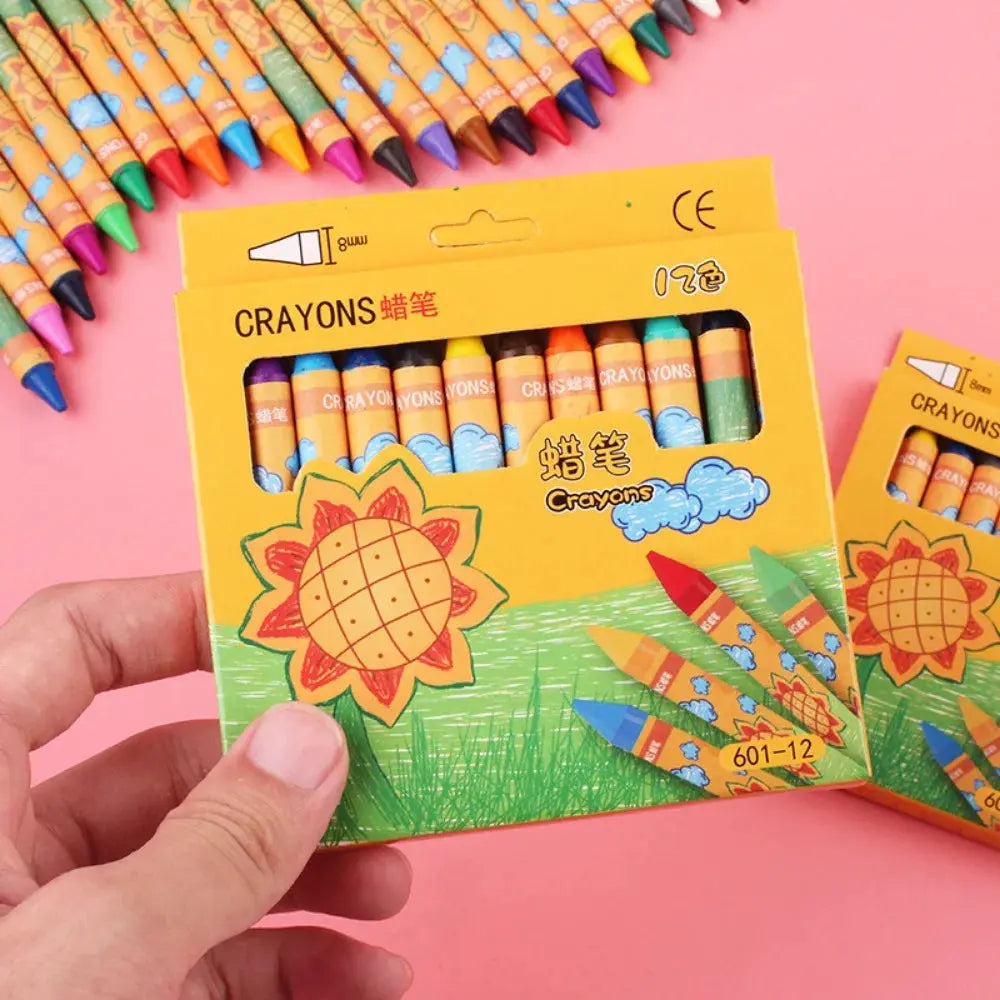 Ensemble de stylos de peinture pour enfants, cadeaux d'anniversaire, fête préChristophe, mariage, retour à l'école, prix de la maternelle, 6 boîtes de 8/12/24 documents Ma boutique