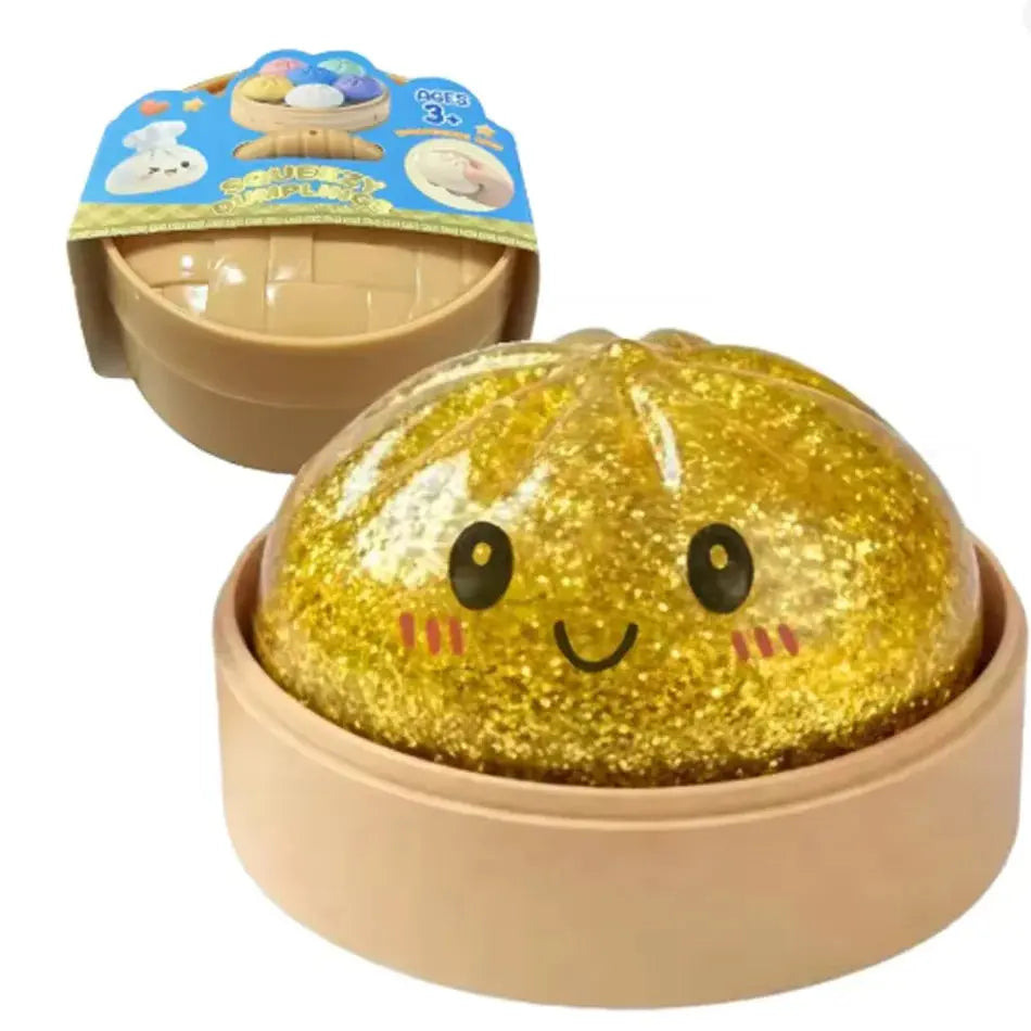 Dumpling Squishy Mysteries, Jouets anti-stress Fidget en forme de dumplings, Accessoires de bureau pour la maison et le bureau, Cadeau de fête, Mystery Dumpling Squishy Ma boutique
