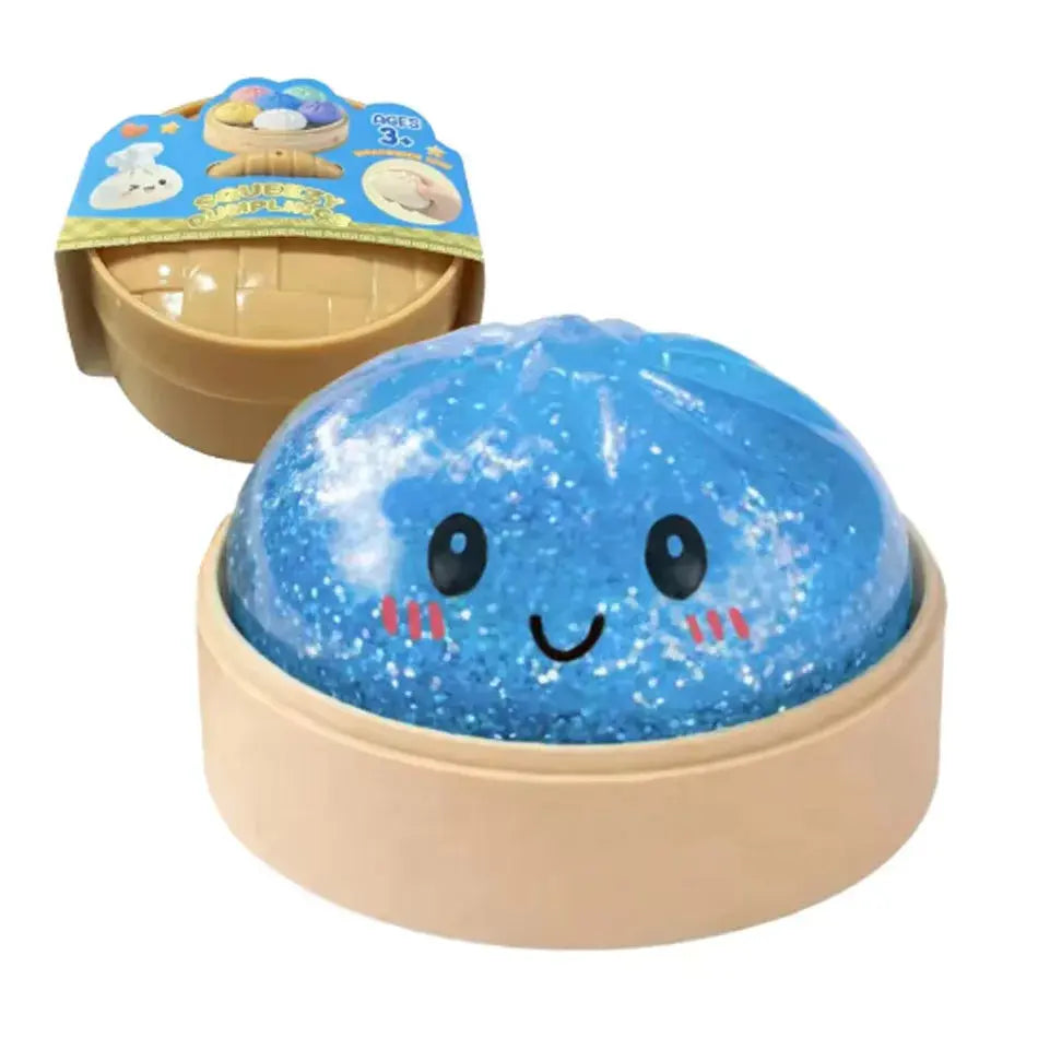 Dumpling Squishy Mysteries, Jouets anti-stress Fidget en forme de dumplings, Accessoires de bureau pour la maison et le bureau, Cadeau de fête, Mystery Dumpling Squishy Ma boutique