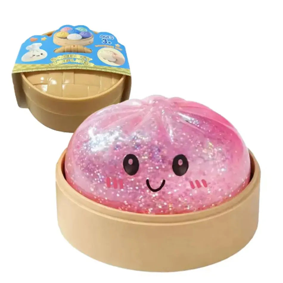 Dumpling Squishy Mysteries, Jouets anti-stress Fidget en forme de dumplings, Accessoires de bureau pour la maison et le bureau, Cadeau de fête, Mystery Dumpling Squishy Ma boutique