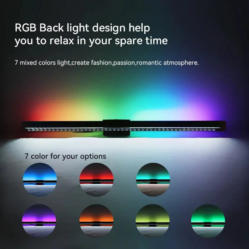 Moniteur Led barre lumineuse lampes d'ordinateur lampe de lecture écran suspendu lampe de bureau moniteur à gradation continue pour chambre salle d'étude Ma boutique