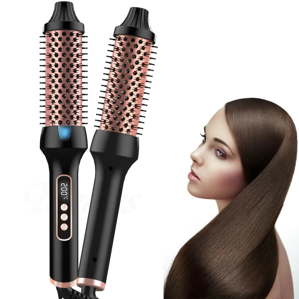 Brosse coiffante métropolitaine, bigoudi ionique 3 en 1, lisseur avec baguette électrique anti-brûlure, fer à friser, outils de coiffure Ma boutique
