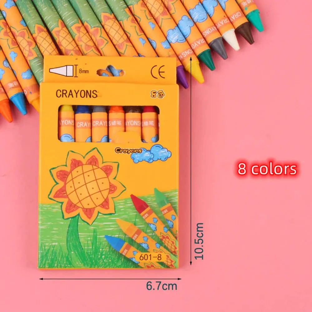 Ensemble de stylos de peinture pour enfants, cadeaux d'anniversaire, fête préChristophe, mariage, retour à l'école, prix de la maternelle, 6 boîtes de 8/12/24 documents Ma boutique