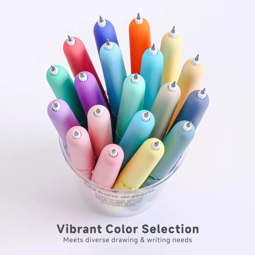 Stylos gel effaçables LANGUO, pointe fine rétractable, fournitures scolaires, couleurs vibrantes, design coquille d'œuf, encre effaçable Ma boutique