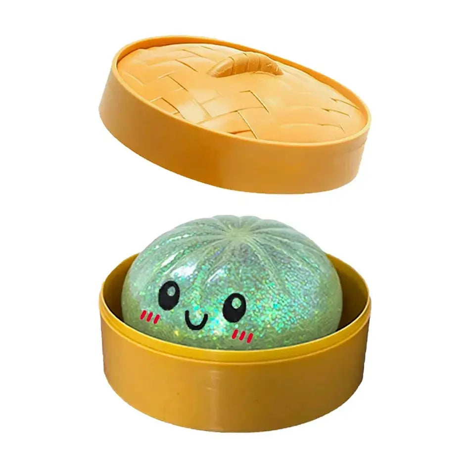 Dumpling Squishy Mysteries, Jouets anti-stress Fidget en forme de dumplings, Accessoires de bureau pour la maison et le bureau, Cadeau de fête, Mystery Dumpling Squishy Ma boutique