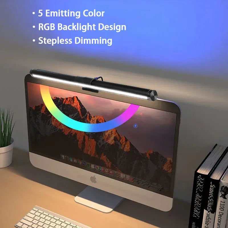 Moniteur Led barre lumineuse lampes d'ordinateur lampe de lecture écran suspendu lampe de bureau moniteur à gradation continue pour chambre salle d'étude Ma boutique