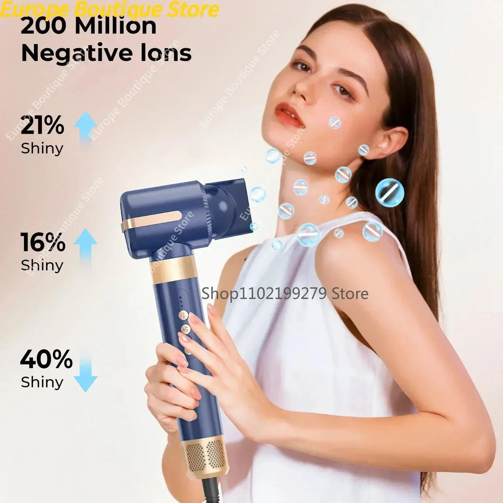 Sèche-cheveux 7 en 1, brosse sans balais, haute vitesse, avec diffuseur, sèche-cheveux ionique, peigne de coiffure à Air chaud, bigoudi automatique Ma boutique