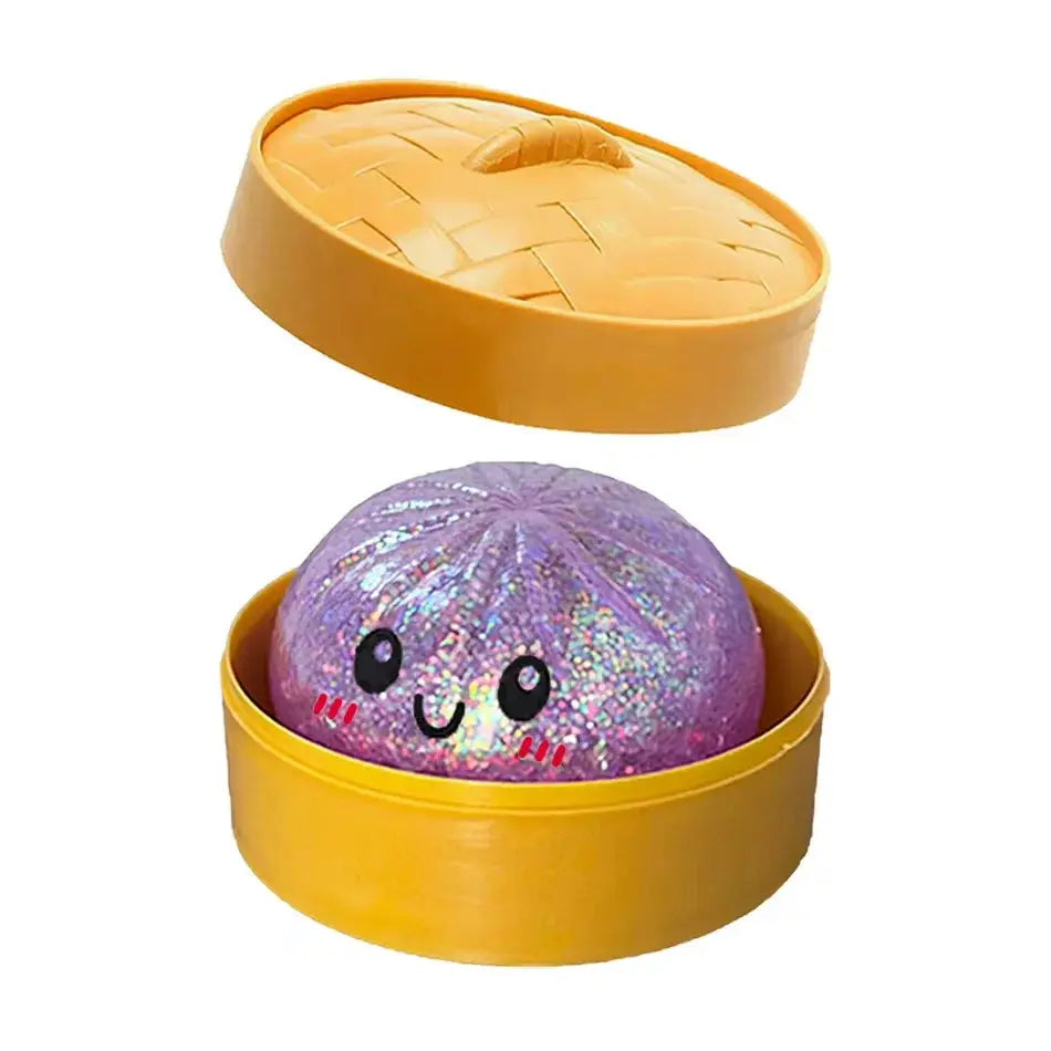 Dumpling Squishy Mysteries, Jouets anti-stress Fidget en forme de dumplings, Accessoires de bureau pour la maison et le bureau, Cadeau de fête, Mystery Dumpling Squishy Ma boutique