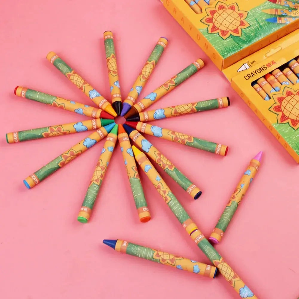 Ensemble de stylos de peinture pour enfants, cadeaux d'anniversaire, fête préChristophe, mariage, retour à l'école, prix de la maternelle, 6 boîtes de 8/12/24 documents Ma boutique