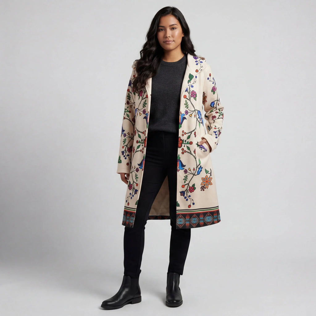 OLDTRIBES™ Ivory Winter Long Coat OldTribes