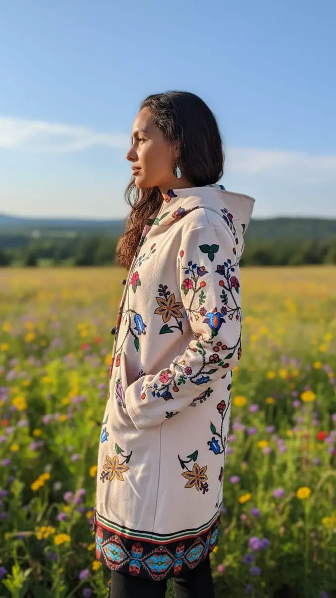 OLDTRIBES™ Ivory Winter Long Coat OldTribes