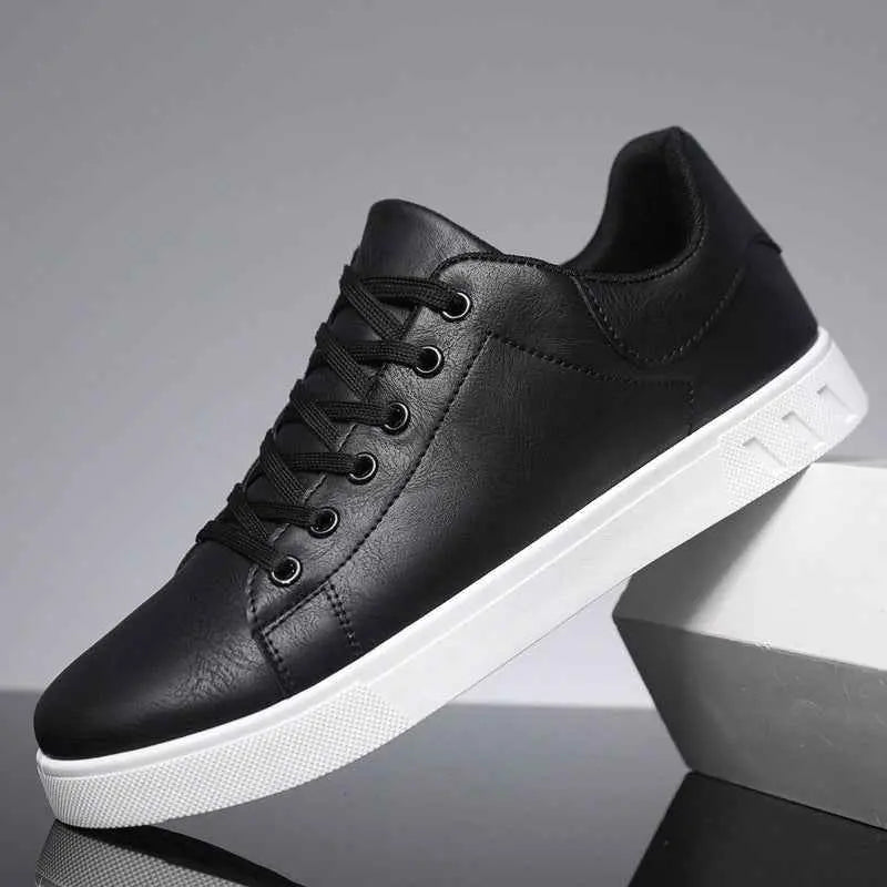 Lace-up Flat Shoes Men's Fashion Casual Shoes AURABAGS SHOP