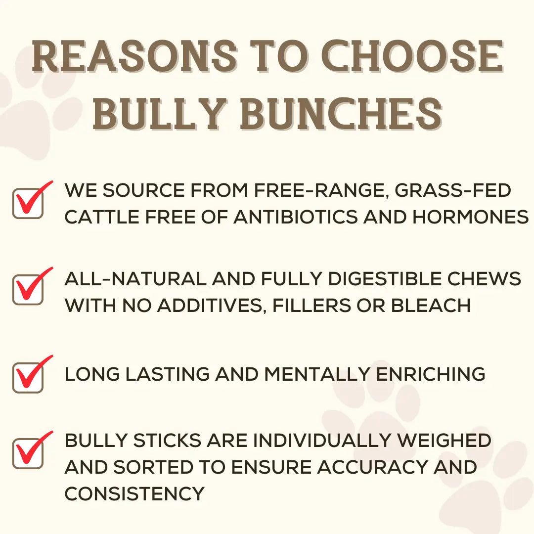5-6 Inch Collagen Stick Bully Bunches