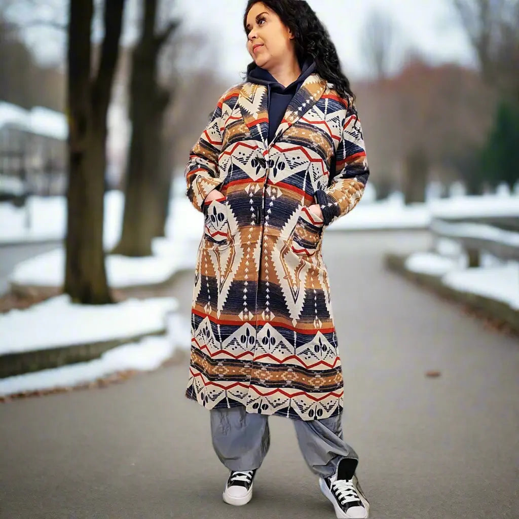 OLDTRIBES™ Long Coat (wool) No Hood OldTribes